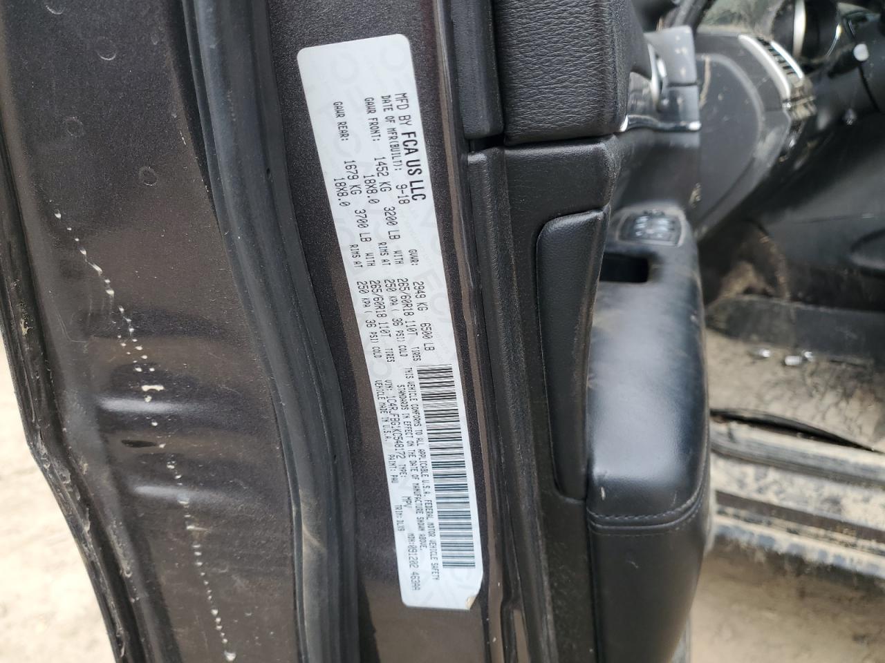 1c4rjfbg1kc548172 1C4RJFBG1KC548172 2019 Jeep Grand Cherokee Limited