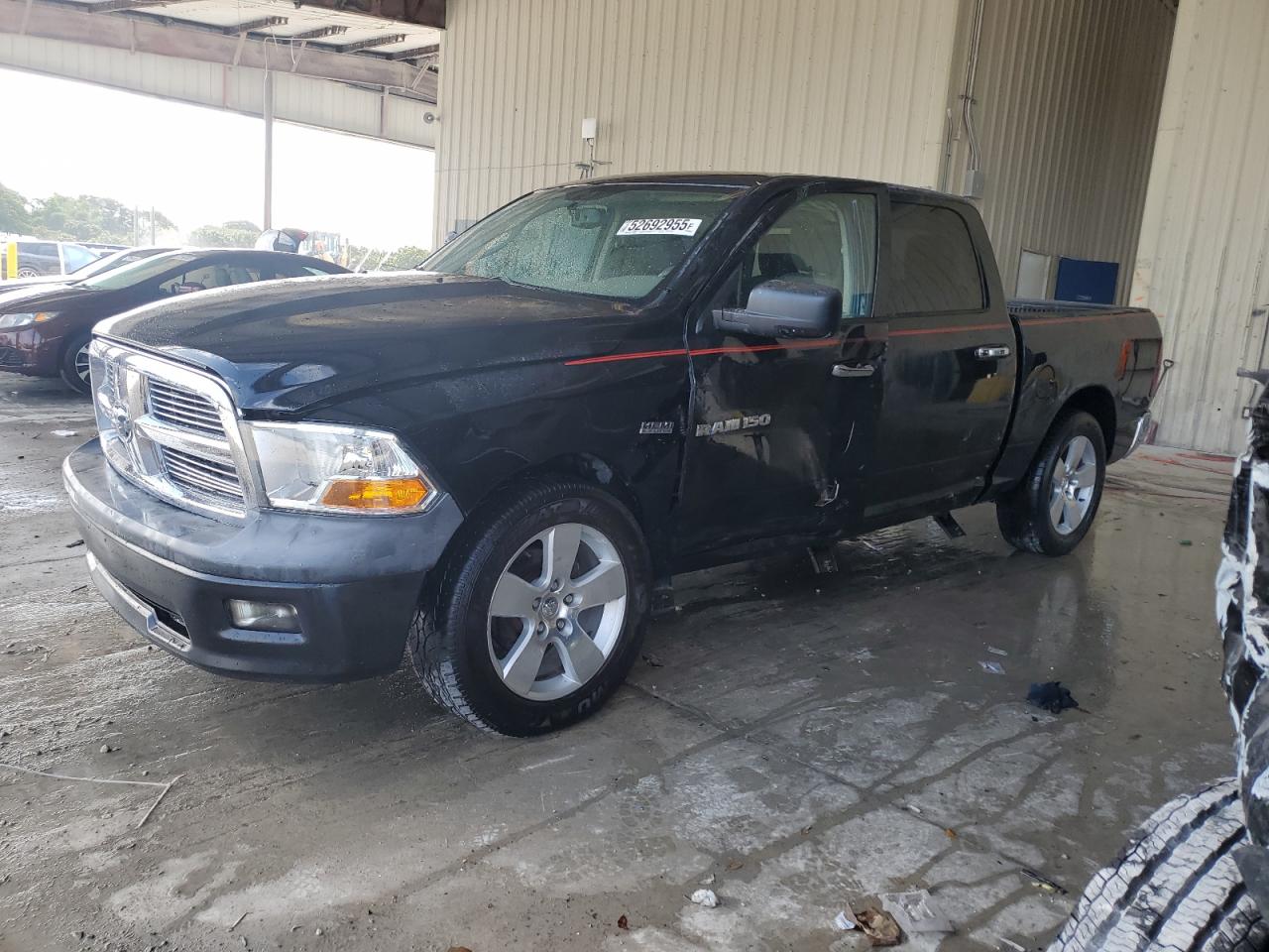 2012 Dodge Ram 1500 Slt за продажба в Homestead, FL - Undercarriage