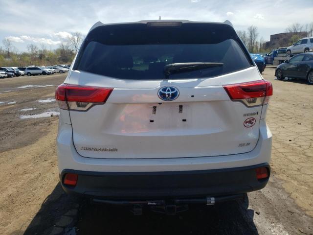  TOYOTA HIGHLANDER 2019 Белый