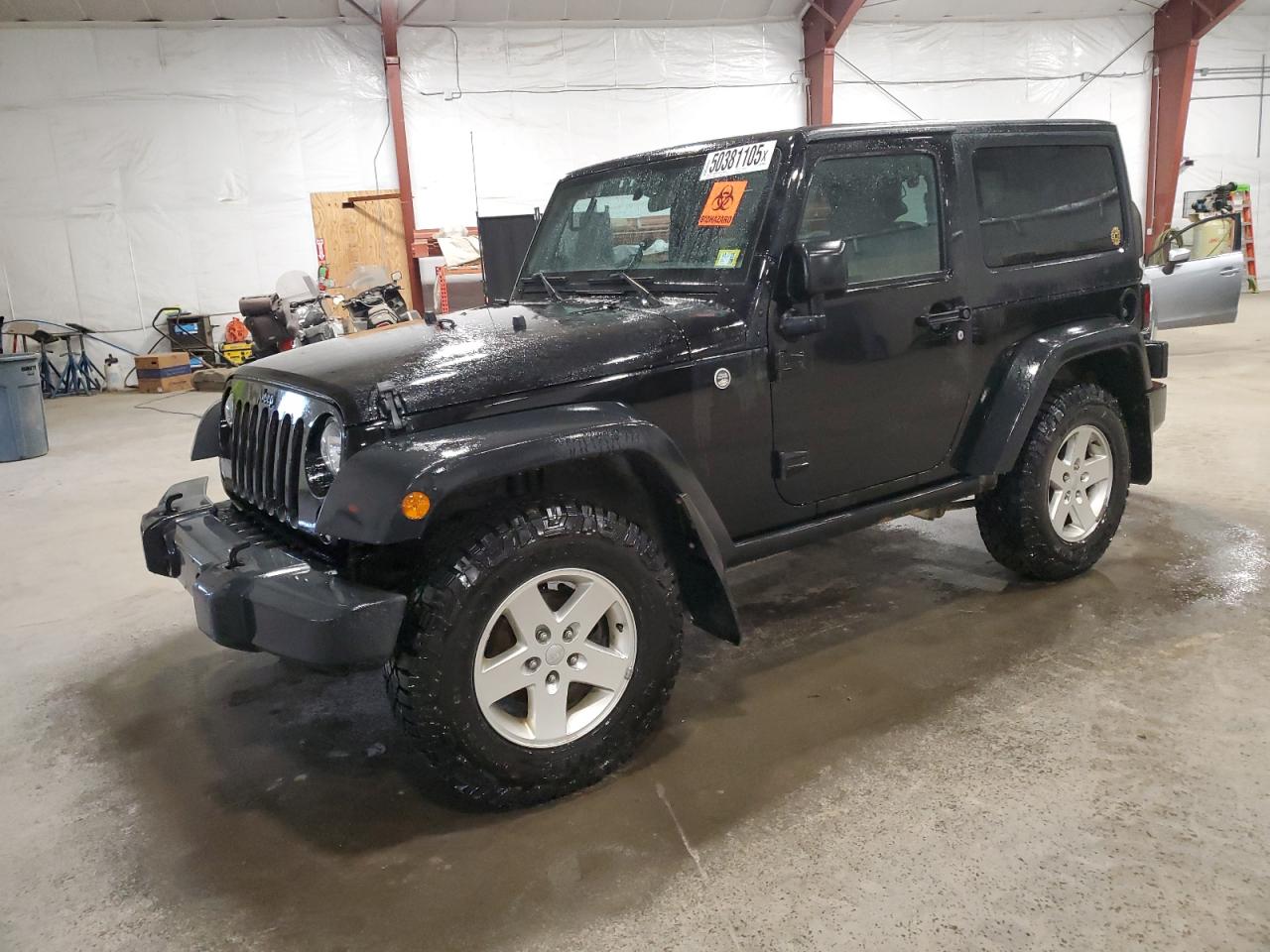 2018 Jeep Wrangler Sport zu verkaufen in Center Rutland, VT - Biohazard/Chemical