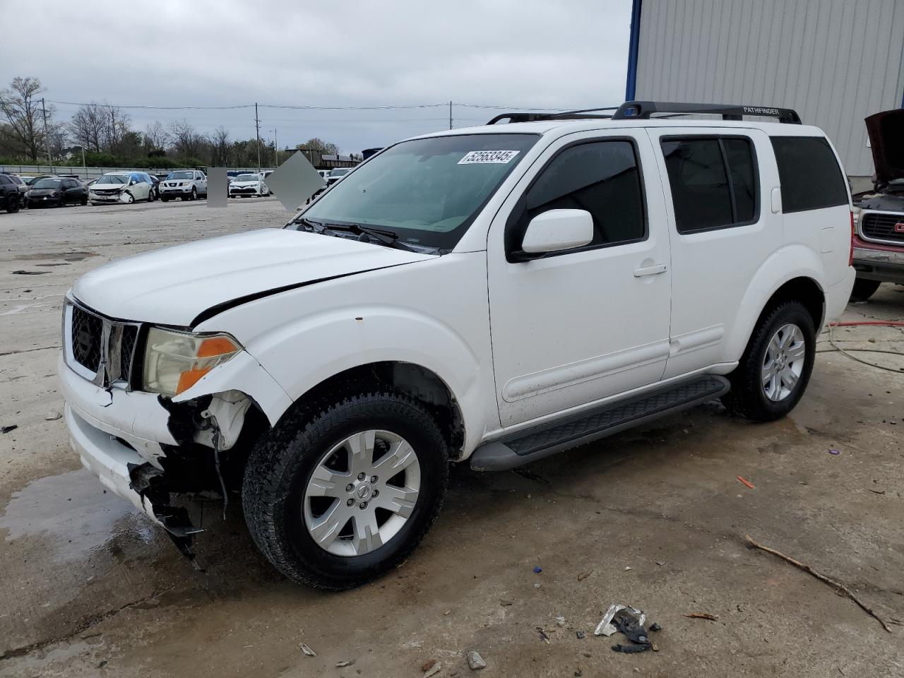2007 Nissan Pathfinder Le en Venta en Lawrenceburg, KY - Front End