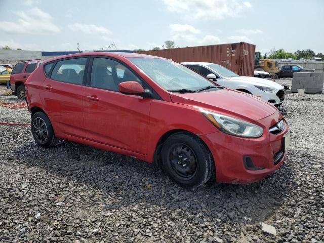  HYUNDAI ACCENT 2013 Красный