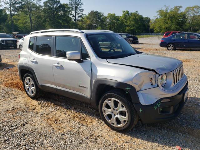  JEEP RENEGADE 2016 Srebrny