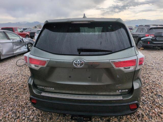  TOYOTA HIGHLANDER 2015 Zielony