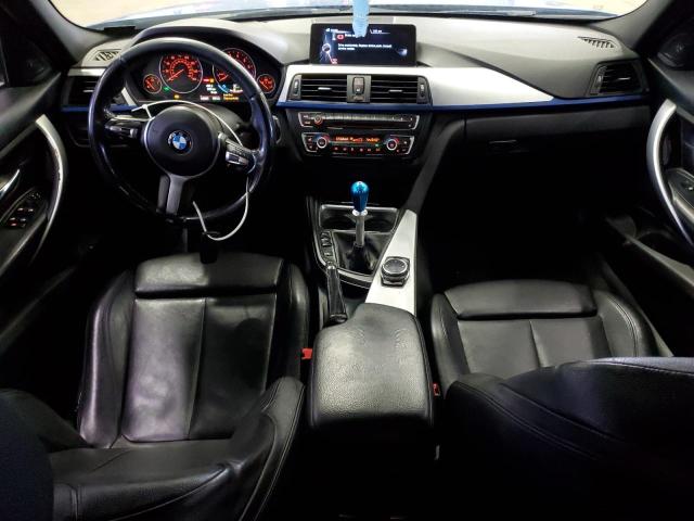 Sedans BMW 3 SERIES 2014 Granatowy