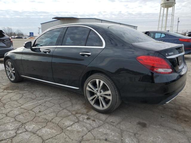 Седани MERCEDES-BENZ C-CLASS 2015 Чорний