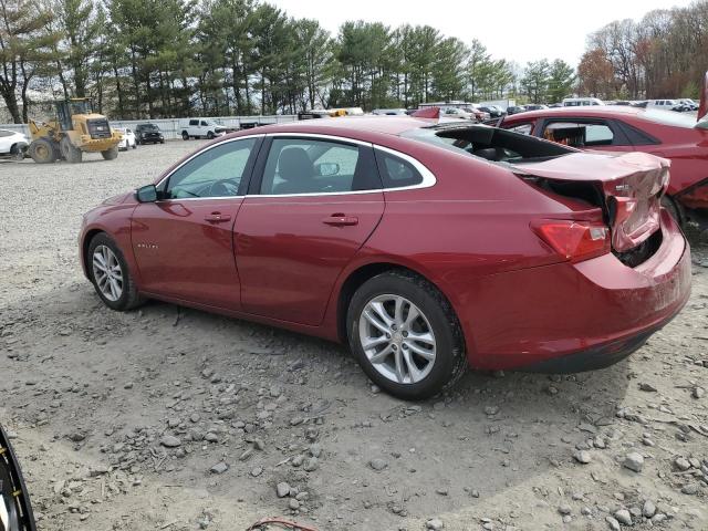  CHEVROLET MALIBU 2018 Czerwony