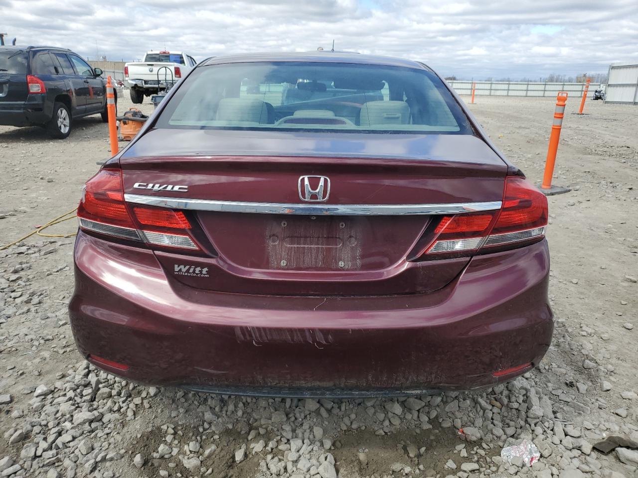 2013 Honda Civic Lx VIN: 19XFB2F5XDE064448 Lot: 52310915