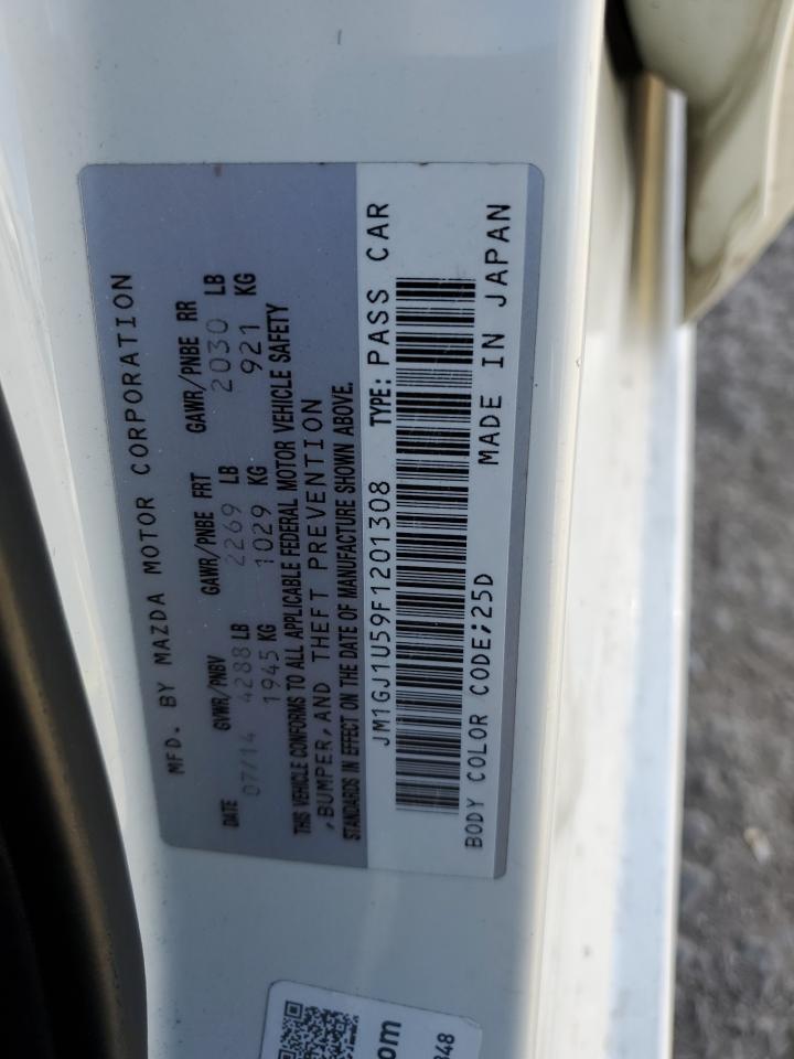 2015 Mazda 6 Sport VIN: JM1GJ1U59F1201308 Lot: 51534665