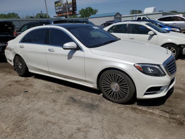  MERCEDES-BENZ S-CLASS 2015 Белый
