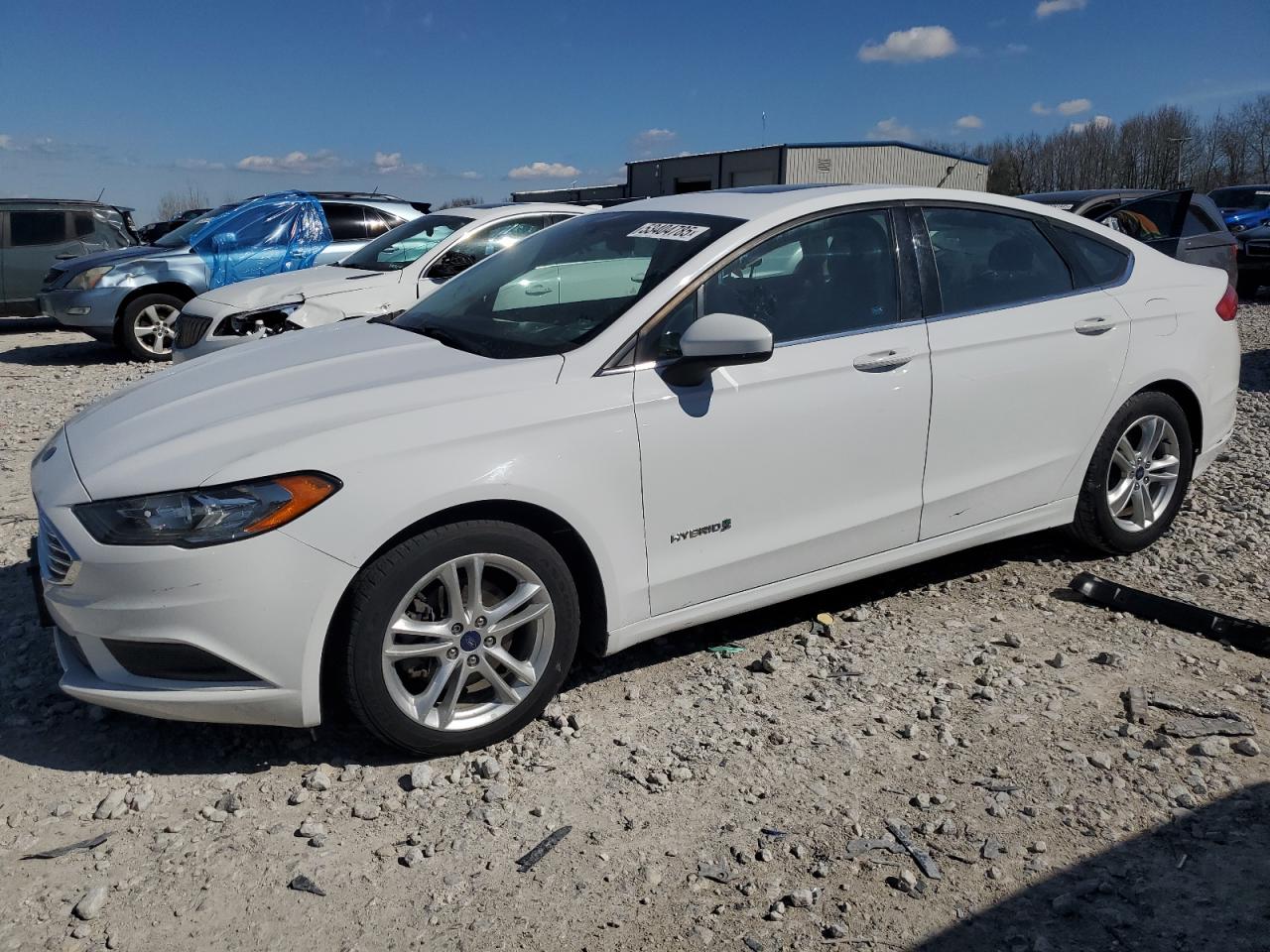 2018 Ford Fusion Se Hybrid за продажба в Wayland, MI - Side