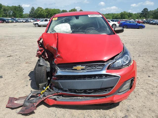  CHEVROLET SPARK 2019 Czerwony