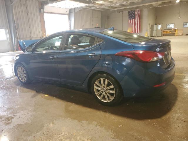  HYUNDAI ELANTRA 2014 Синий
