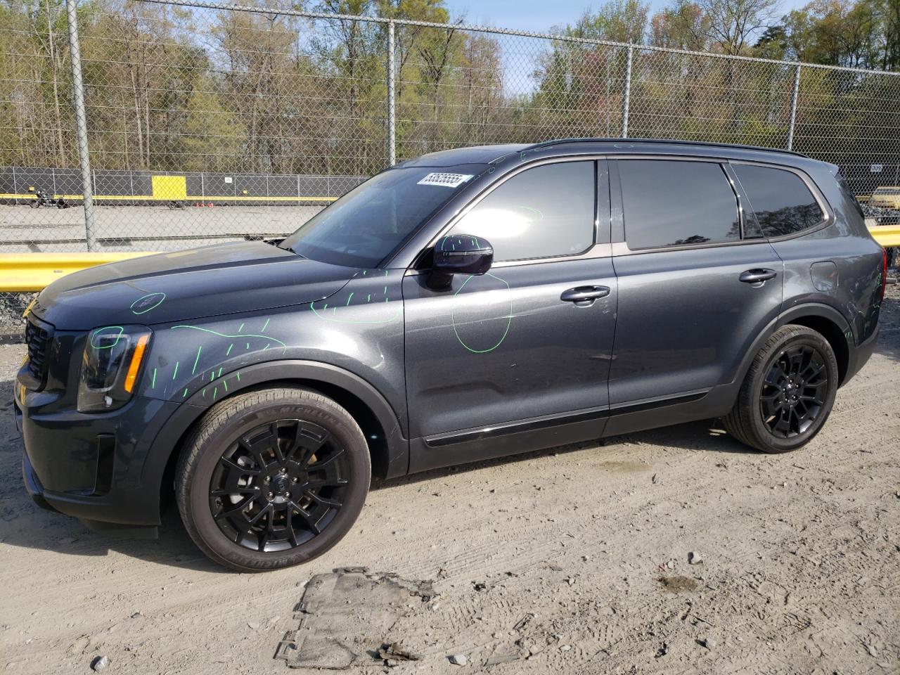 2021 Kia Telluride Sx продається в Waldorf, MD - Minor Dent/Scratches
