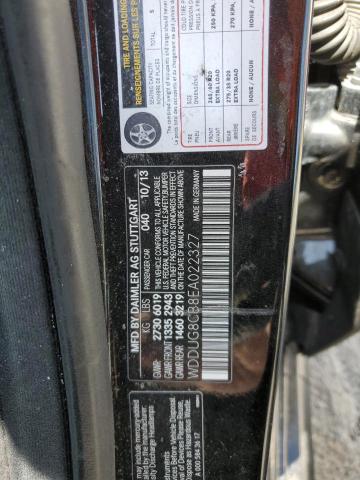 2014 MERCEDES-BENZ S 550