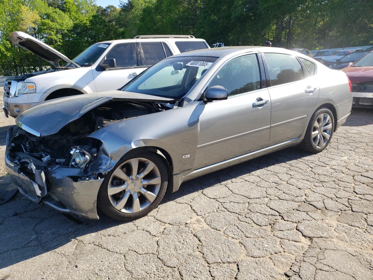 2007 Infiniti M35 Base იყიდება Austell-ში, GA - Front End