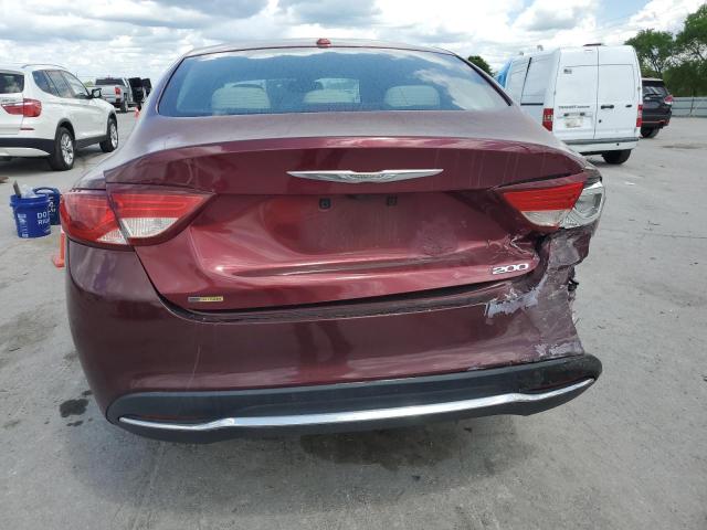  CHRYSLER 200 2015 Burgundy