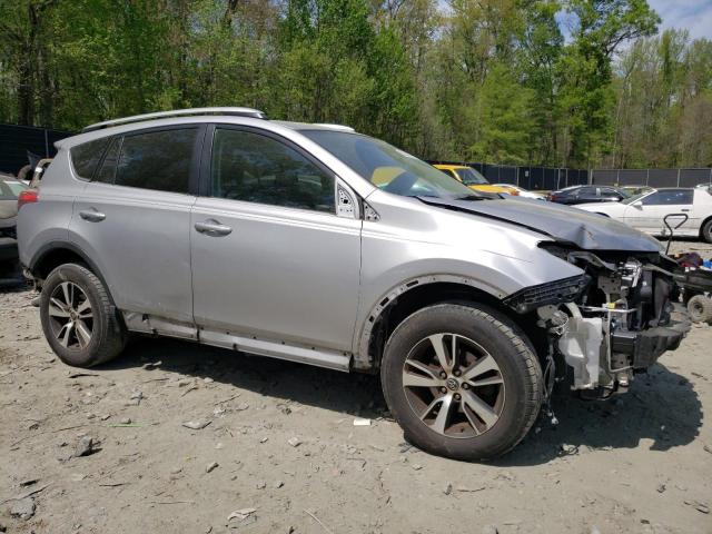  TOYOTA RAV4 2016 Сріблястий