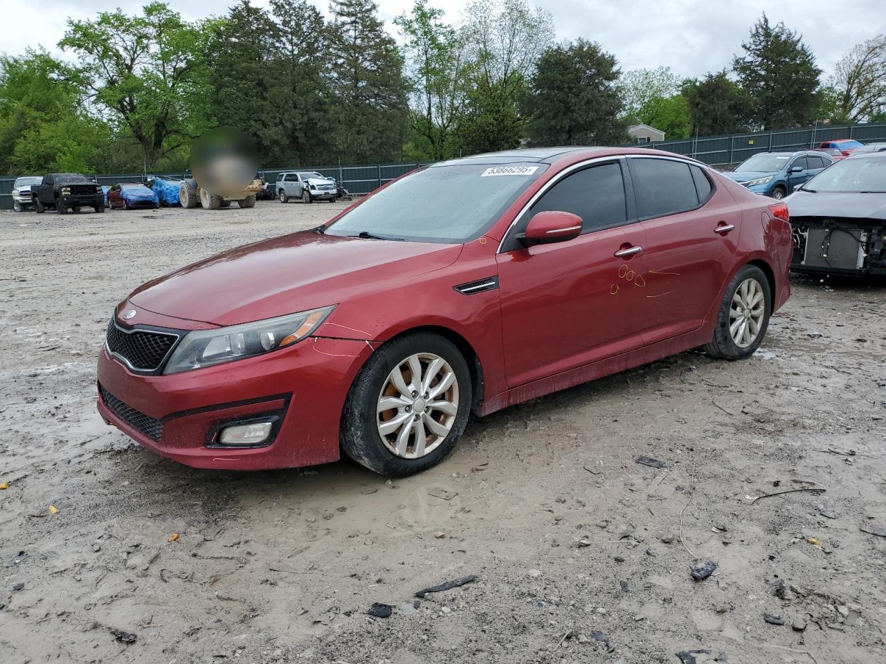 2014 Kia Optima Ex de vânzare în Madisonville, TN - All Over