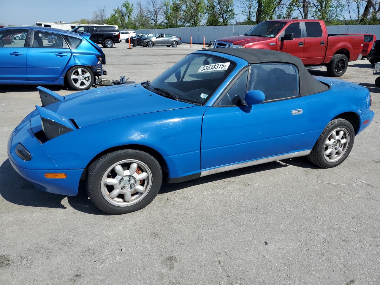 1992 Mazda Mx-5 Miata de vânzare în Bridgeton, MO - Hail