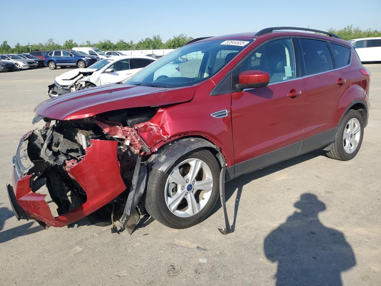 2016 Ford Escape Se იყიდება Fresno-ში, CA - Front End