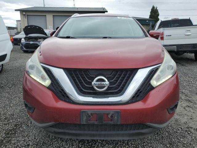  NISSAN MURANO 2015 Красный