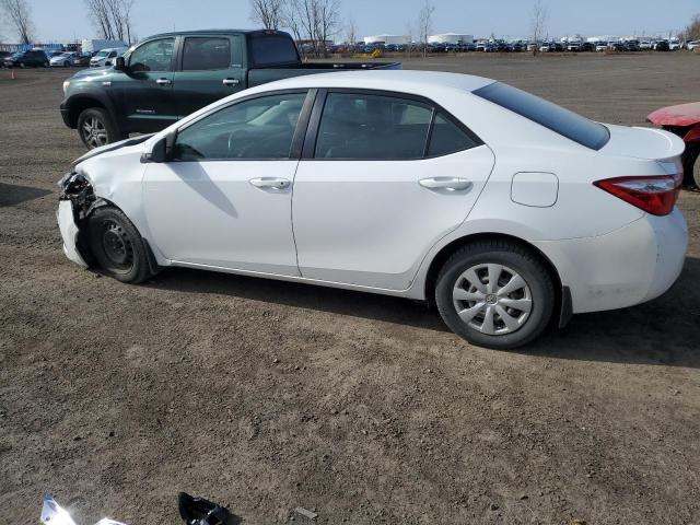  TOYOTA COROLLA 2016 Белый