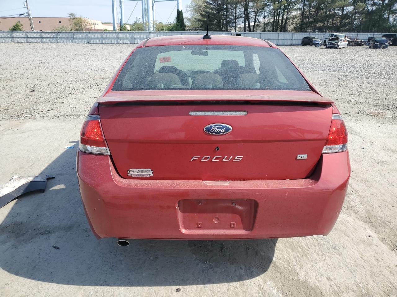 2009 Ford Focus Se VIN: 1FAHP32NX9W237216 Lot: 54294495