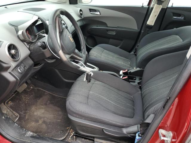  CHEVROLET SONIC 2013 Красный