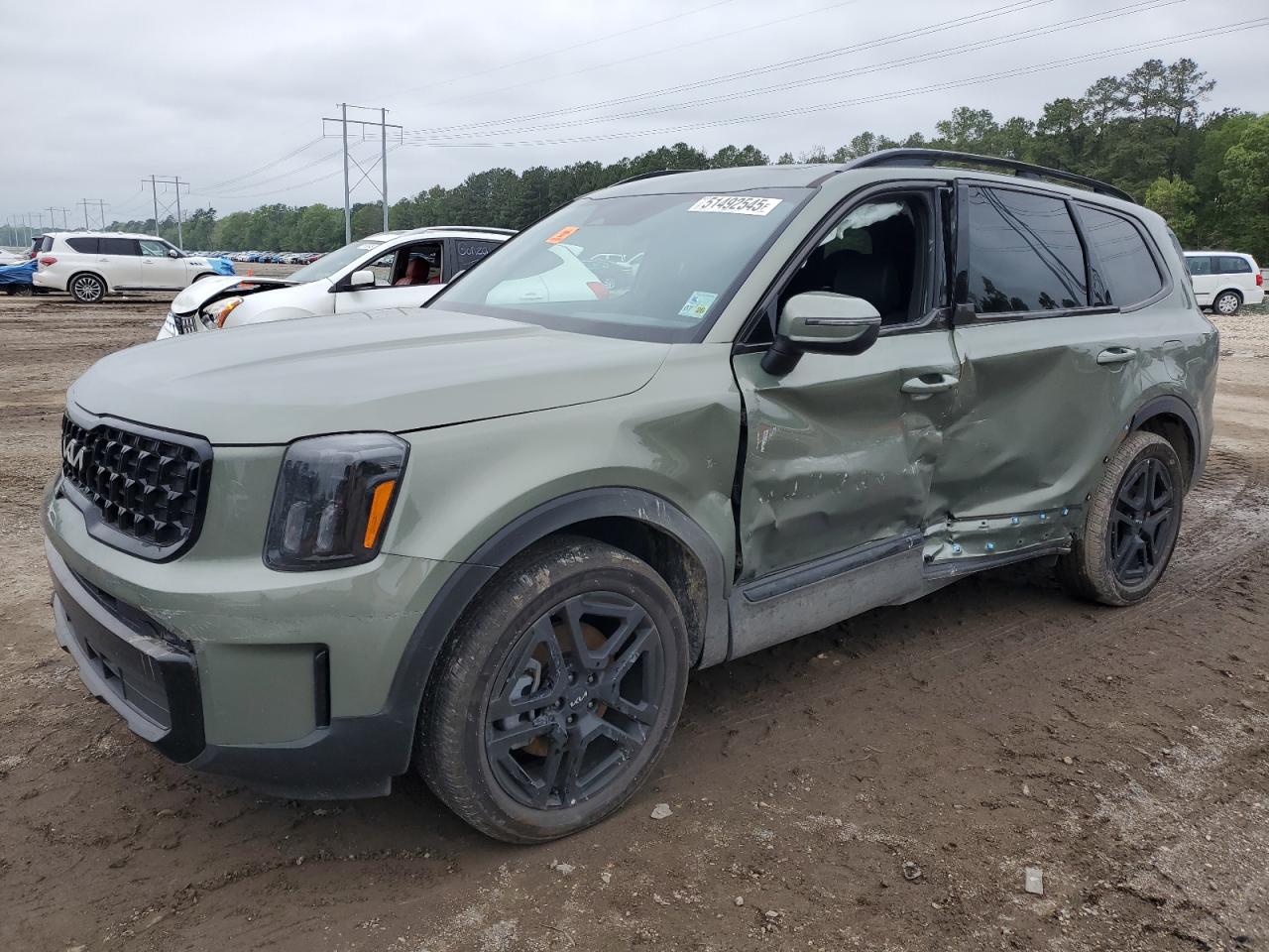 2024 Kia Telluride Ex na sprzedaż w Greenwell Springs, LA - Side