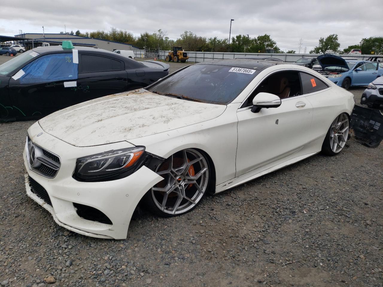 2015 Mercedes-Benz S 550 للبيع في Sacramento، CA - Burn - Engine
