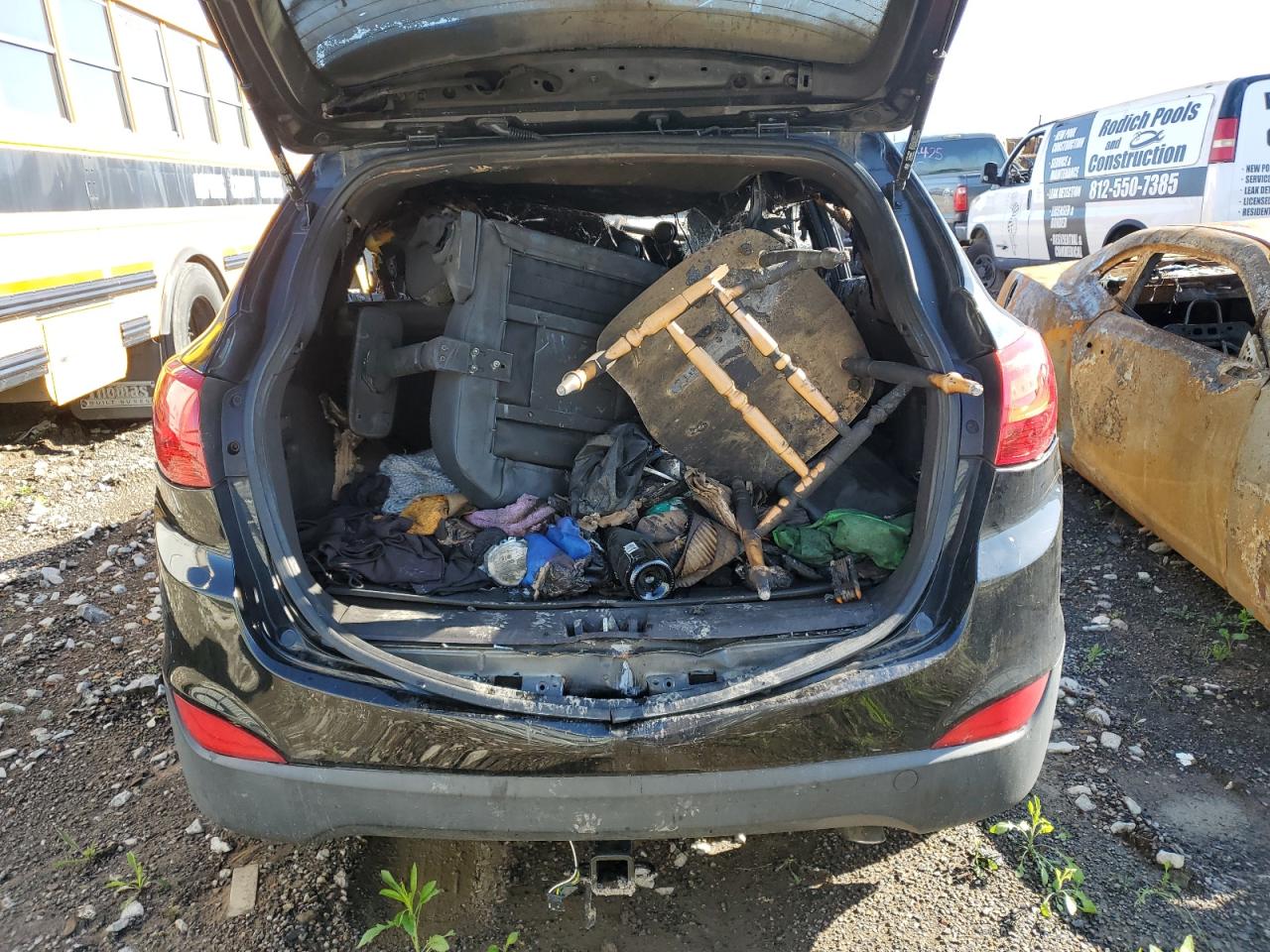 2014 Hyundai Tucson Gls VIN: KM8JUCAG2EU869099 Lot: 54224815