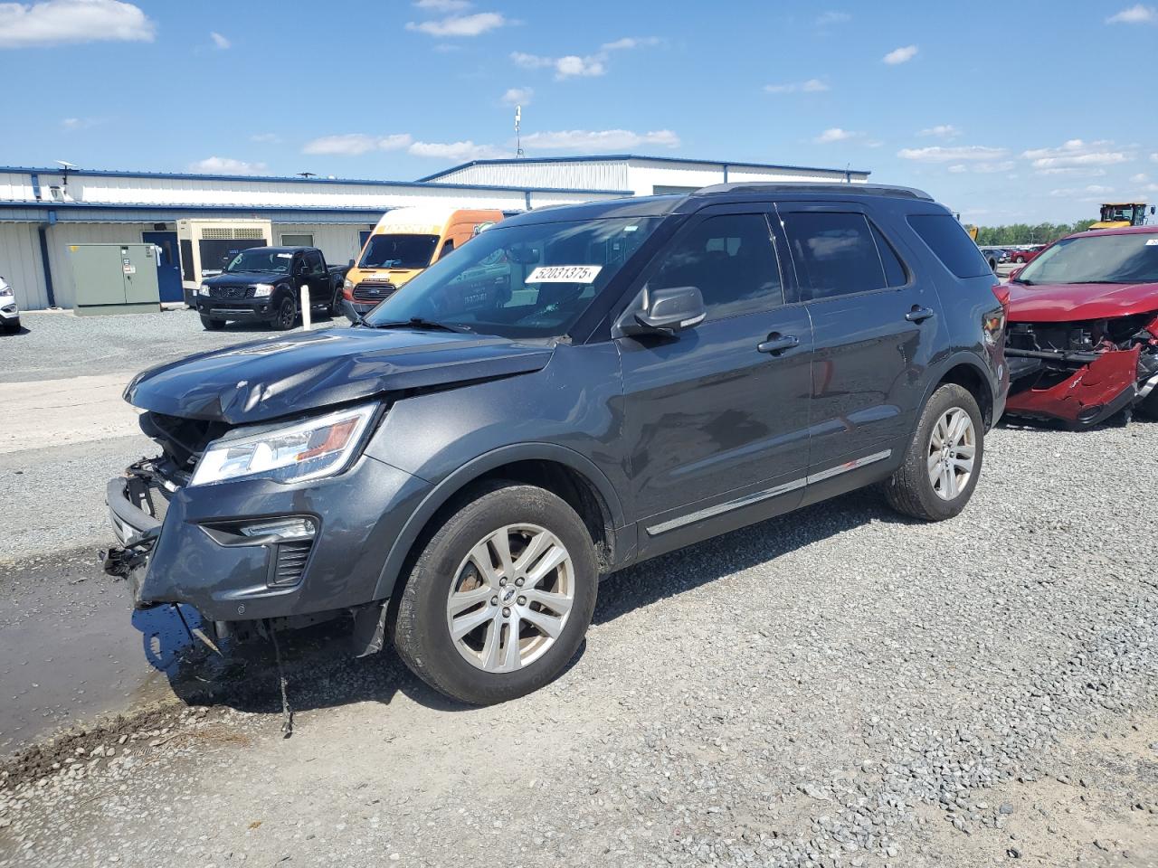 2019 Ford Explorer Xlt na sprzedaż w Lumberton, NC - Front End