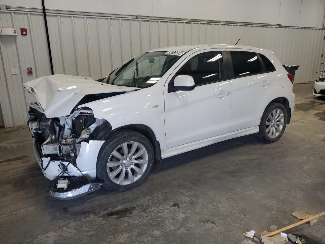 2011 Mitsubishi Outlander Sport Se en Venta en Windham, ME - Front End