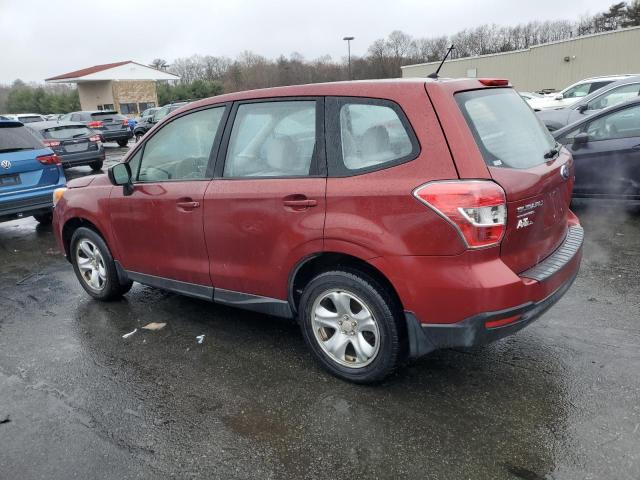  SUBARU FORESTER 2014 Czerwony