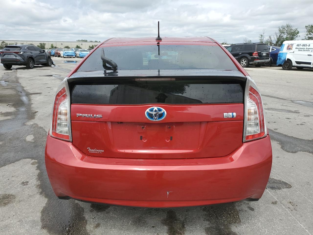 2015 Toyota Prius VIN: JTDKN3DU7F0457955 Lot: 51382175