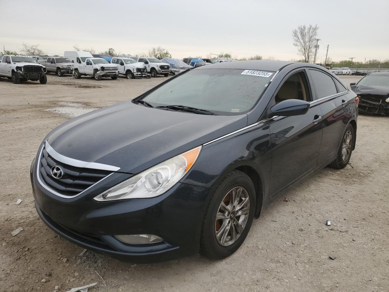 2013 Hyundai Sonata Gls de vânzare în Kansas City, KS - Vandalism