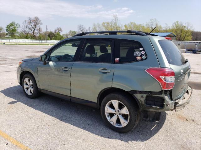 Паркетники SUBARU FORESTER 2015 Зеленый