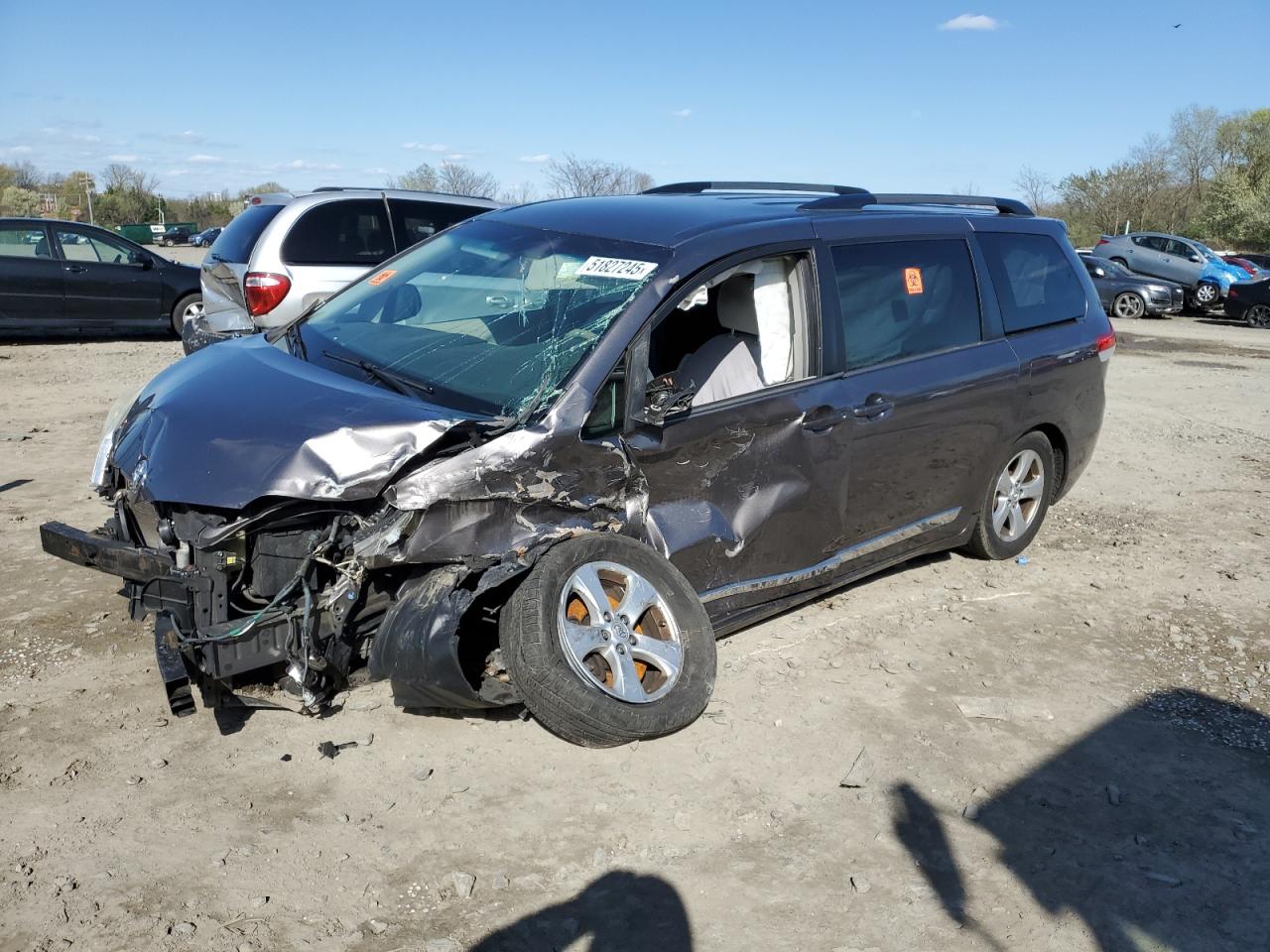 2014 Toyota Sienna Le იყიდება Baltimore-ში, MD - Front End