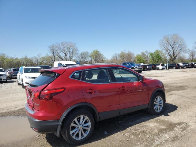  NISSAN ROGUE 2017 Червоний