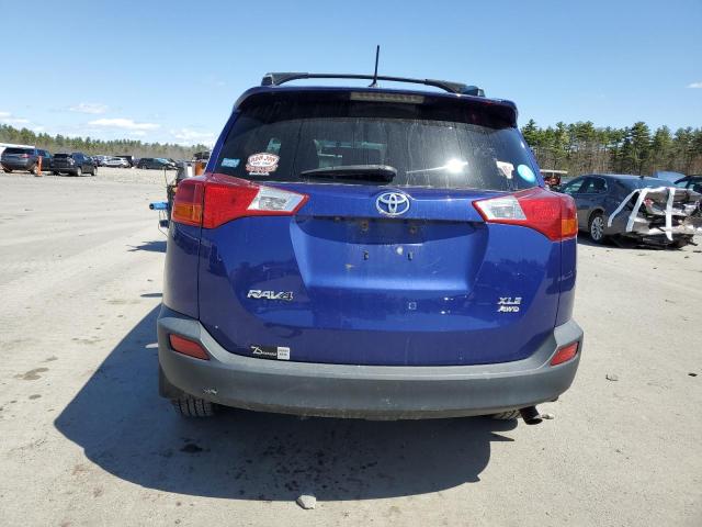  TOYOTA RAV4 2015 Синий
