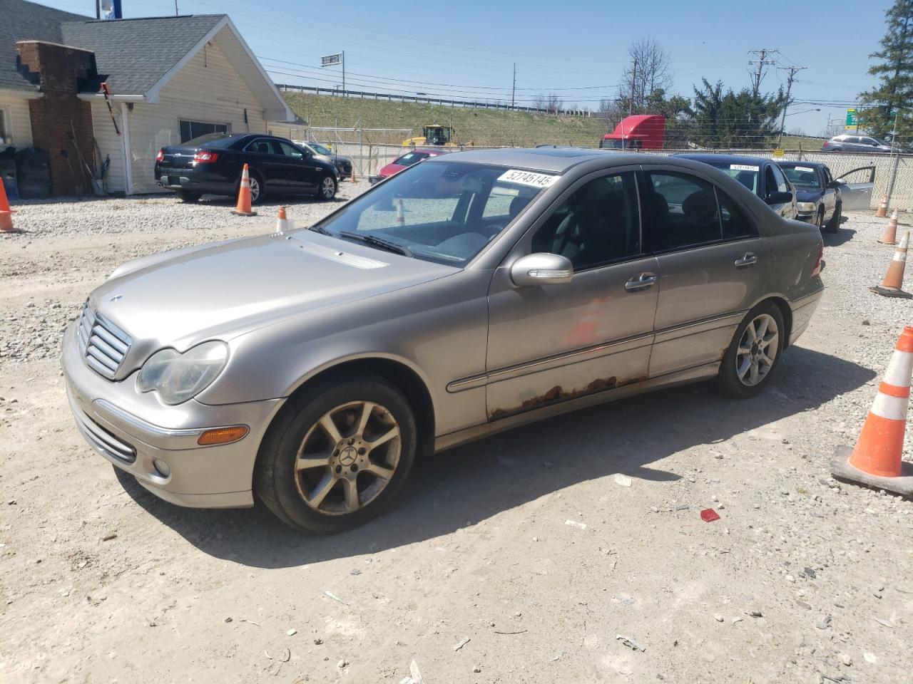 2007 Mercedes-Benz C 280 4Matic за продажба в Northfield, OH - Front End