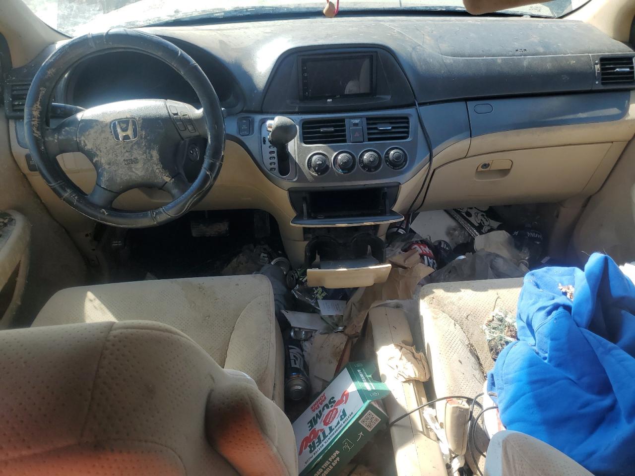 2007 Honda Odyssey Lx VIN: 5FNRL38207B077596 Lot: 54146135