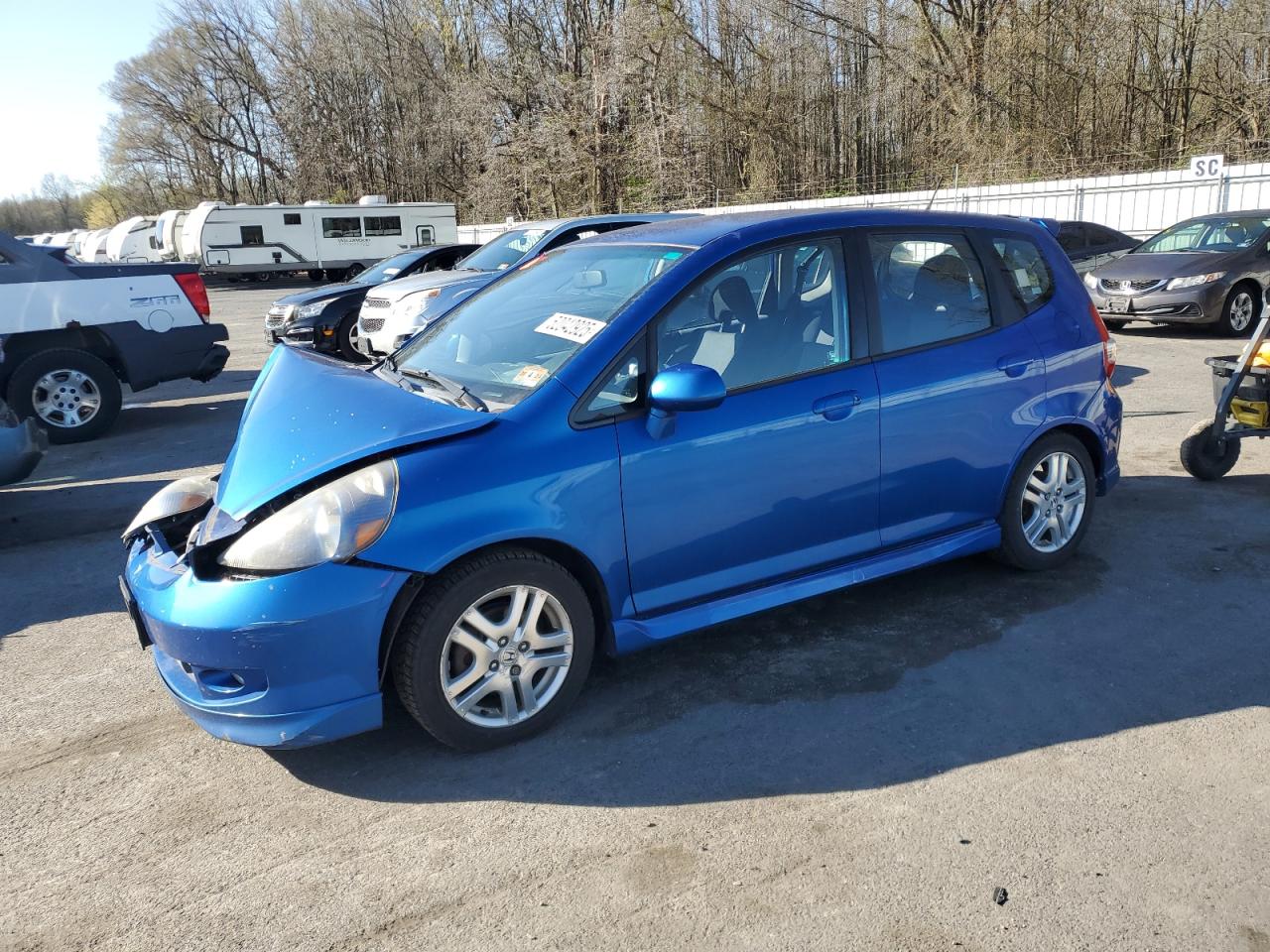 2007 Honda Fit S for Sale in Glassboro, NJ - Front End