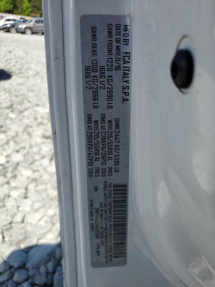 2017 Ram Promaster City VIN: ZFBERFAB0H6E87584 Lot: 54689165