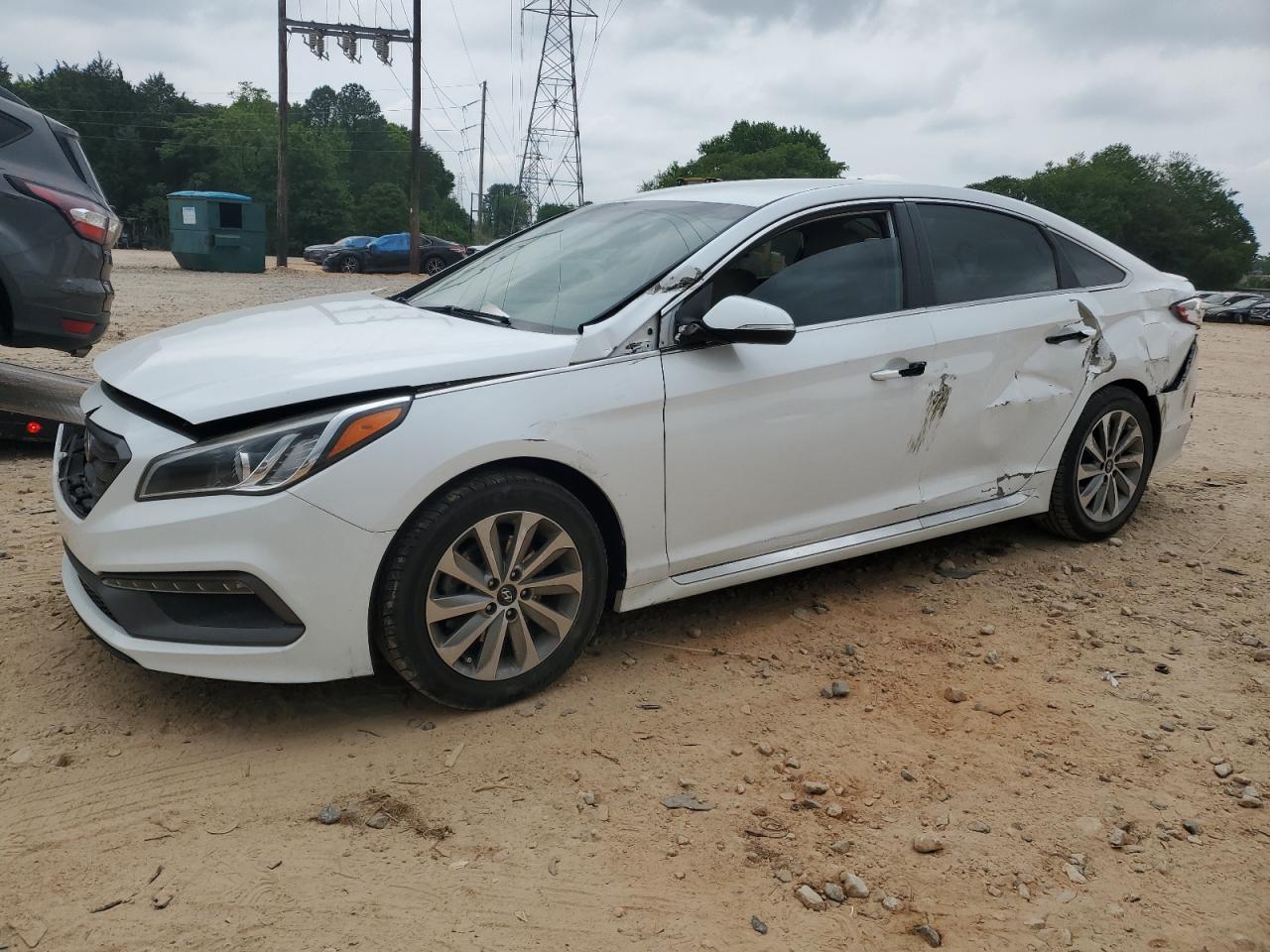 2017 Hyundai Sonata Sport na sprzedaż w China Grove, NC - All Over