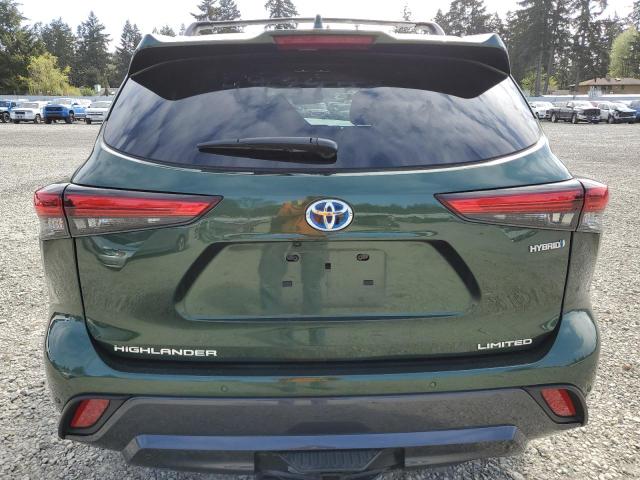  TOYOTA HIGHLANDER 2023 Zielony