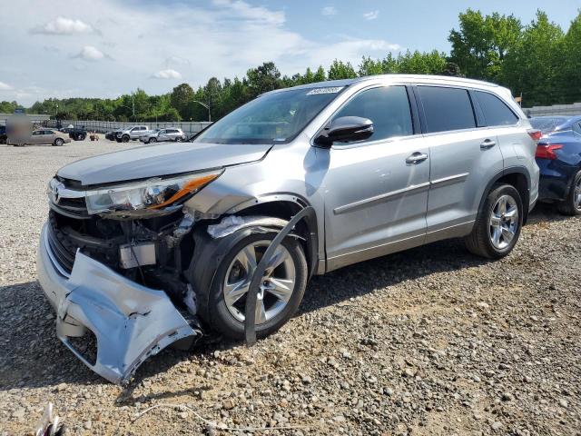 Паркетники TOYOTA HIGHLANDER 2015 Серебристый