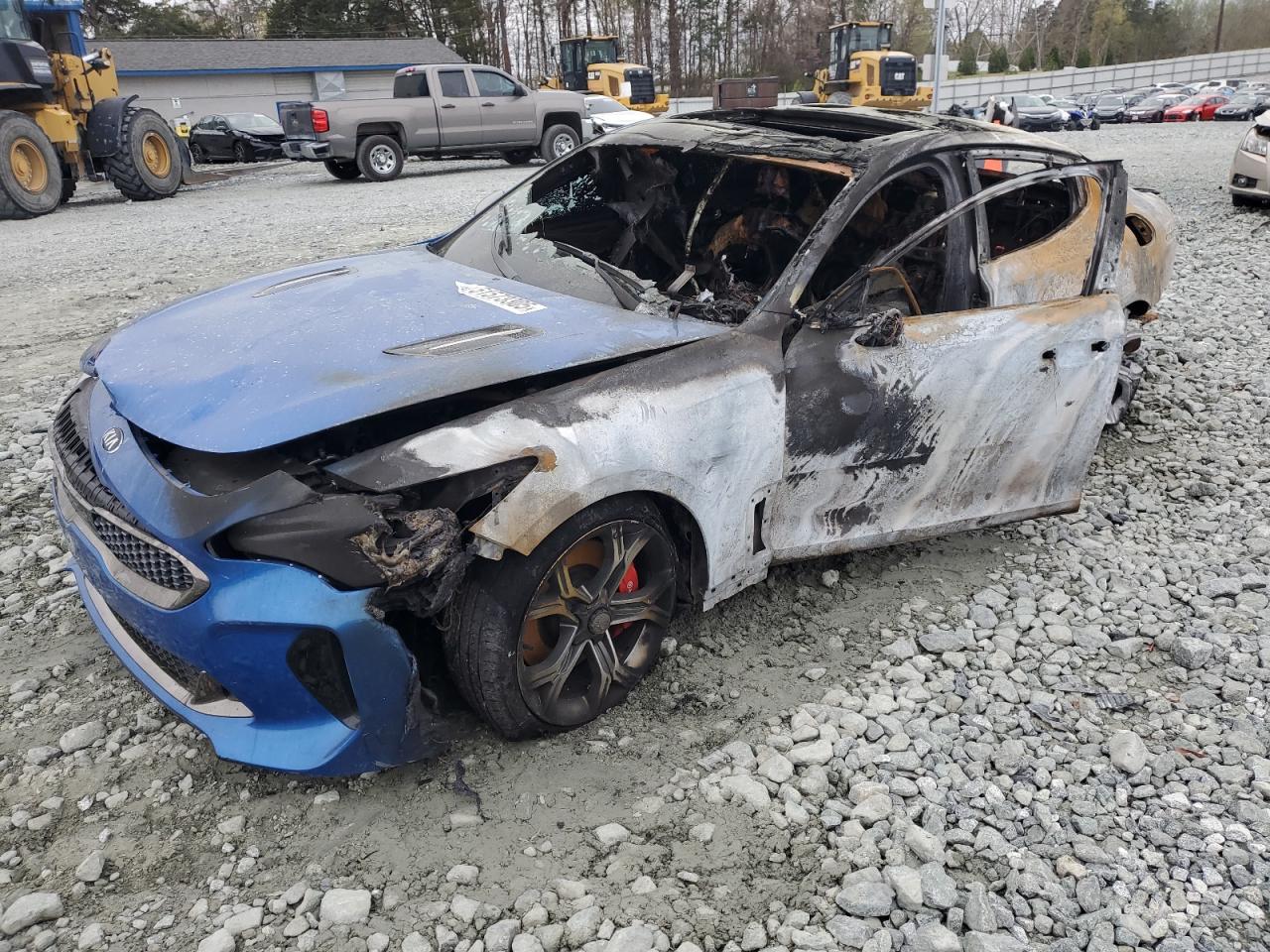 2020 Kia Stinger Gt1 en Venta en Mebane, NC - Burn