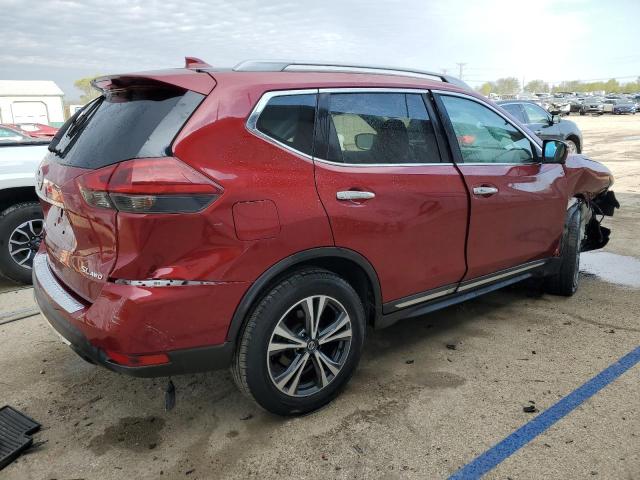  NISSAN ROGUE 2018 Czerwony